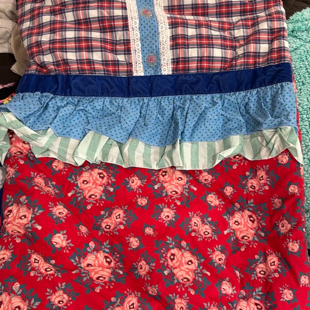 Matilda Jane Red and Blue Sleeping Bag